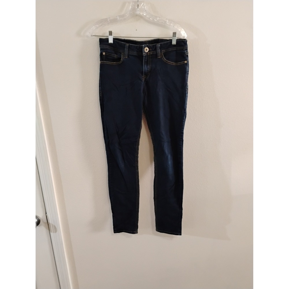 Jordache Skinny Jeans Womens 8 Dark Wash Denim Stretch Indigo Slim Fit Pants